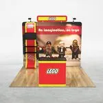 10 ft x 10 ft Custom Booth 17 1