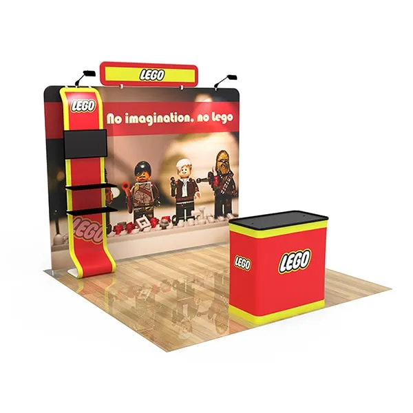 10 ft x 10 ft Custom Booth 17 2