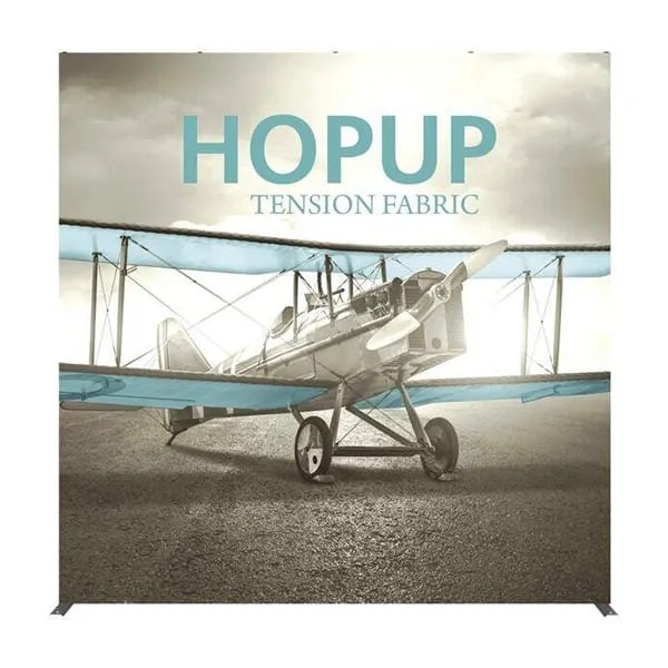 10 x 10 ft Straight Velcro Pop Up Display 3