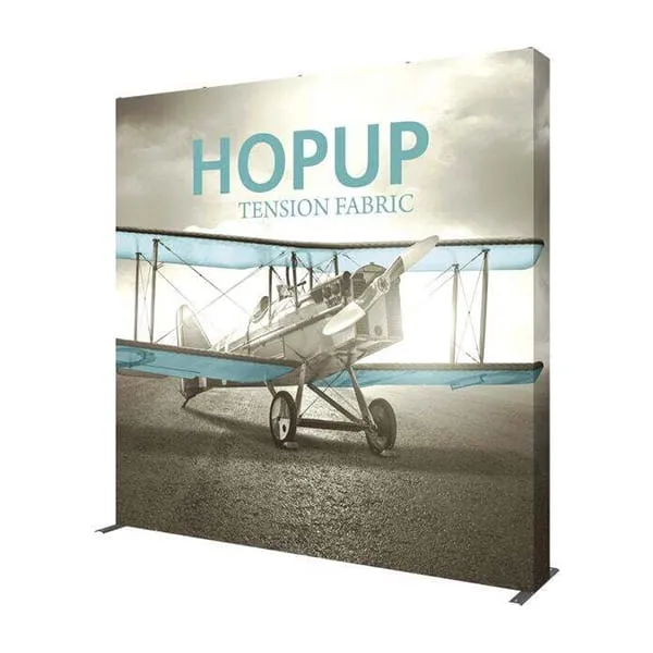 10 x 10 ft Straight Velcro Pop Up Display 4