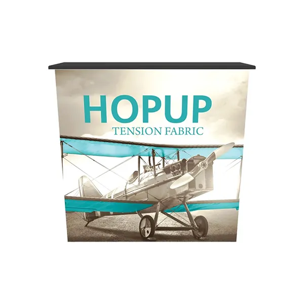 10 x 10 ft Straight Velcro Pop Up Display 10