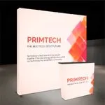 10 x 10 ft Straight Velcro Pop Up Display 2