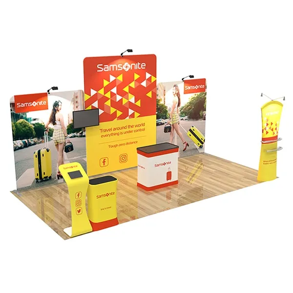 10 ft x 20 ft Custom Booth L 2