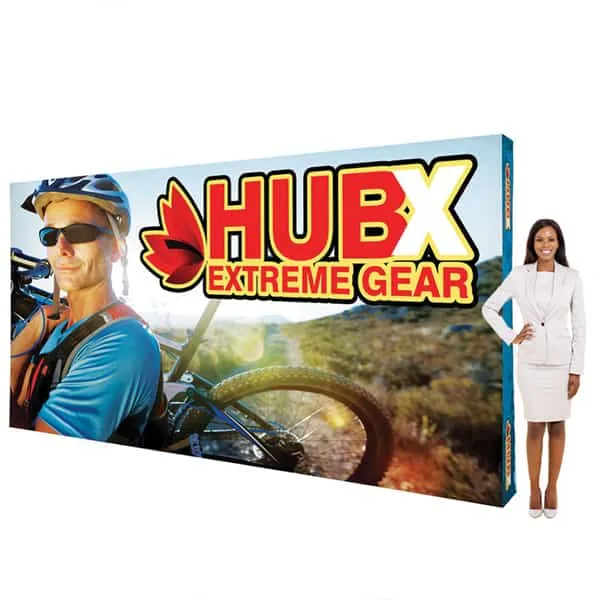 15 ft Straight Velcro Pop Up Display 2