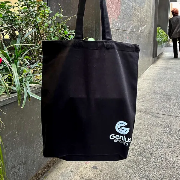 Cotton Canvas Gusseted Tote Bag 3