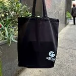 Cotton Canvas Gusseted Tote Bag 3