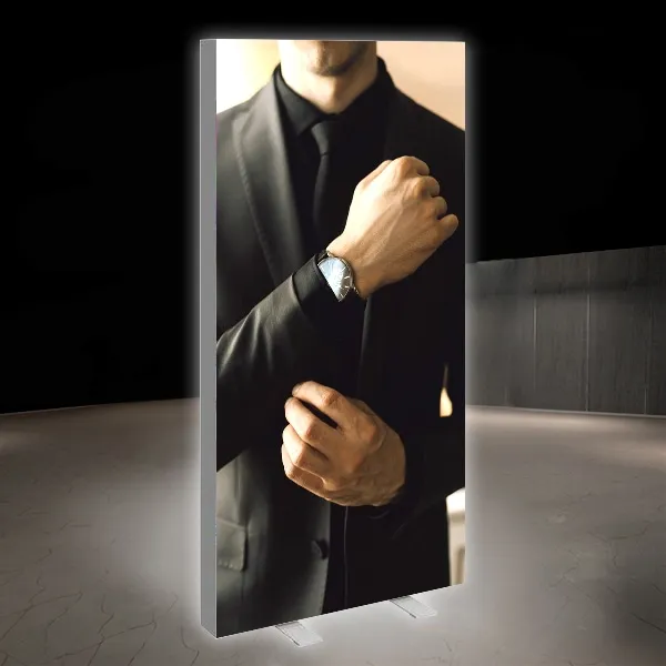 3 ft x 6 ft Vector Frame Backlit Display 1