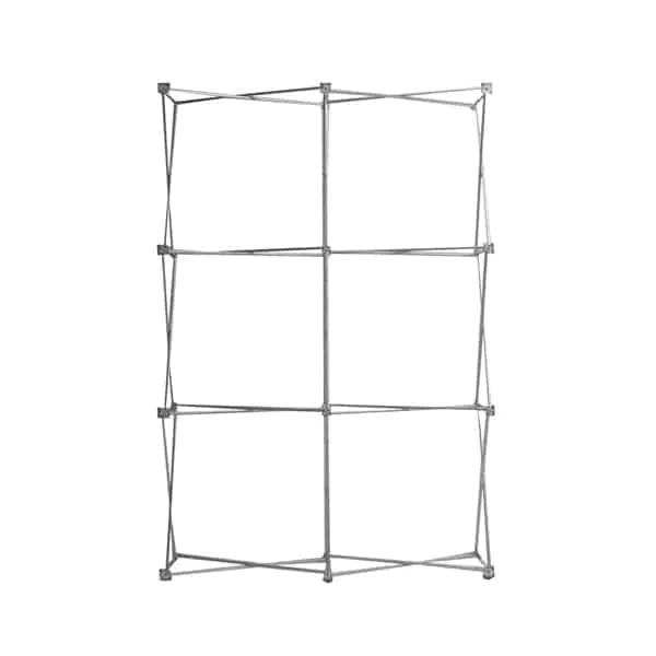 5 ft Straight Velcro Pop Up Display 2