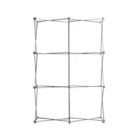 5 ft Straight Velcro Pop Up Display 2