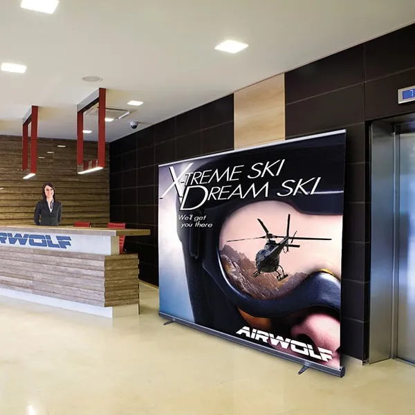 8 ft Wide Retractable Banner 2