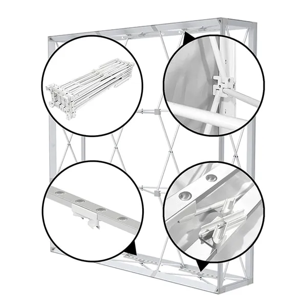 8 ft SEG Backlit Popup Display 4