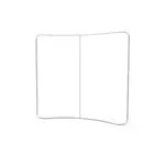 8 ft Curve Tension Fabric Display 2