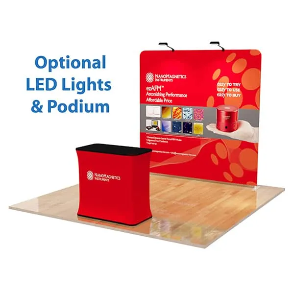 8 ft Straight Tension Fabric Display 6