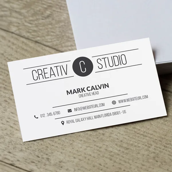 Spot Color Business Cards 1