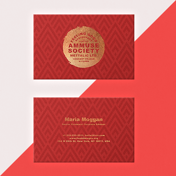 Foil Business Cards 6