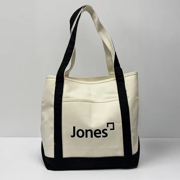 Nautical Cotton Canvas Boat Bag 1