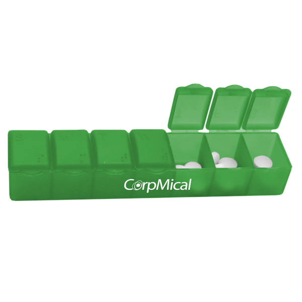 Pill Case - Translucent Green
