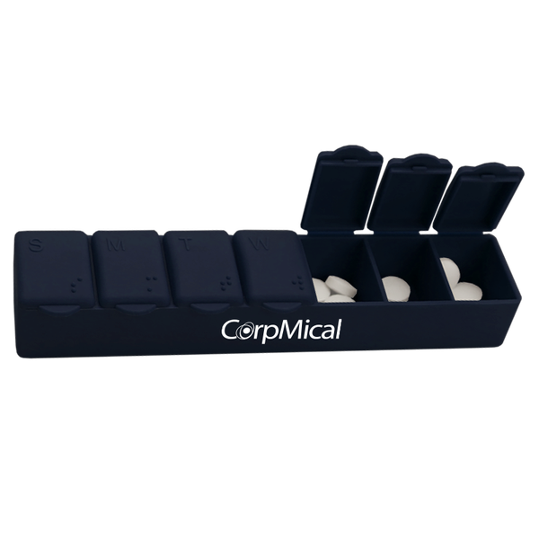 Pill Case - Navy Blue