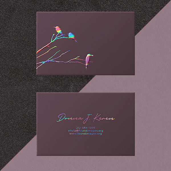Raised Foil Business Cards 4