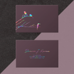 Raised Foil Business Cards 4