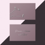 Raised Foil Business Cards 3