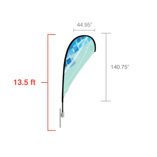 Teardrop Flags 2