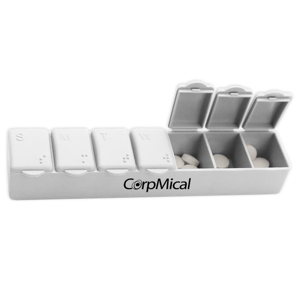 Pill Case - White