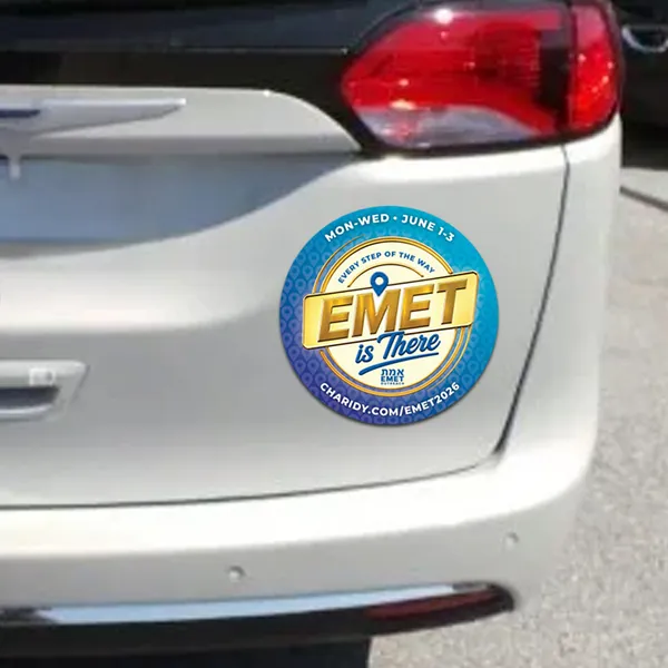circle car magnet