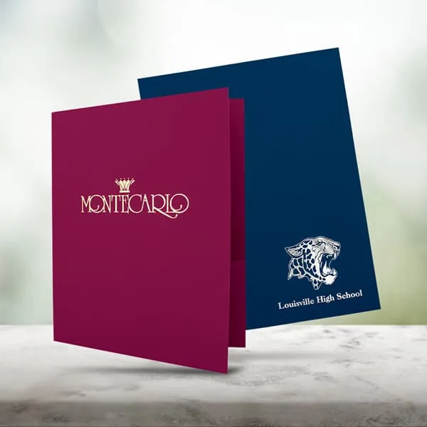 Foil Stamped Folders 6