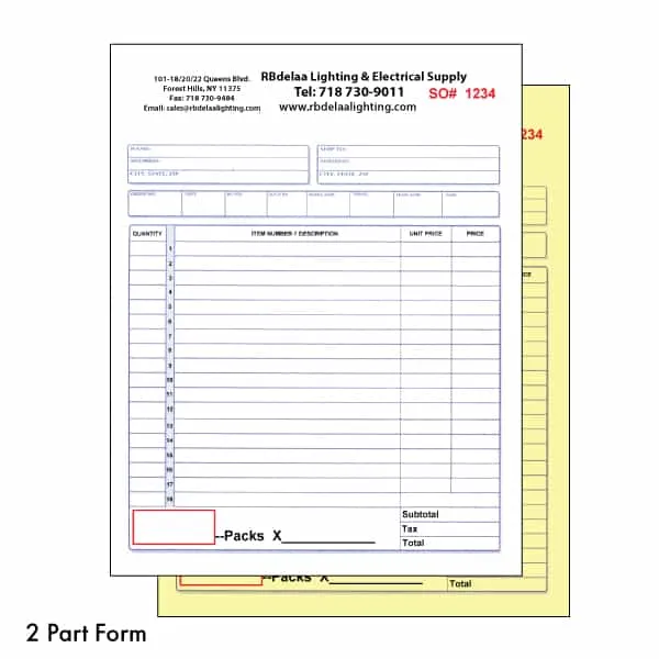 NCR Forms 2