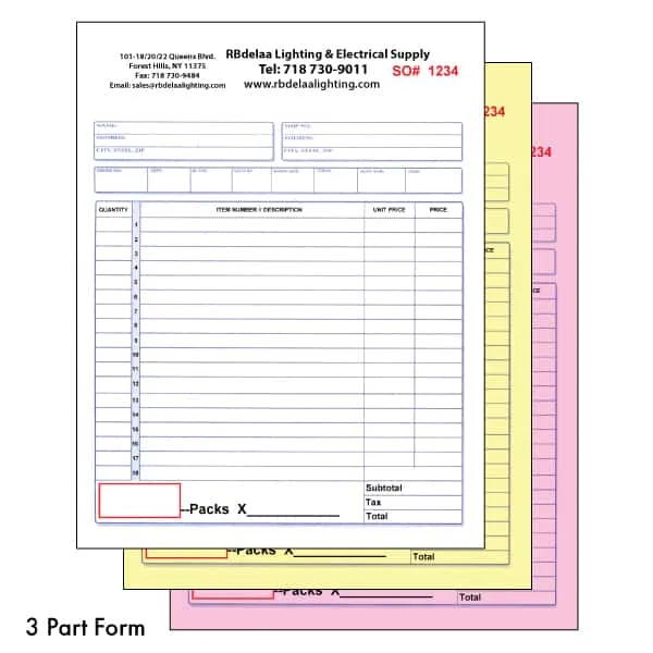 NCR Forms 3