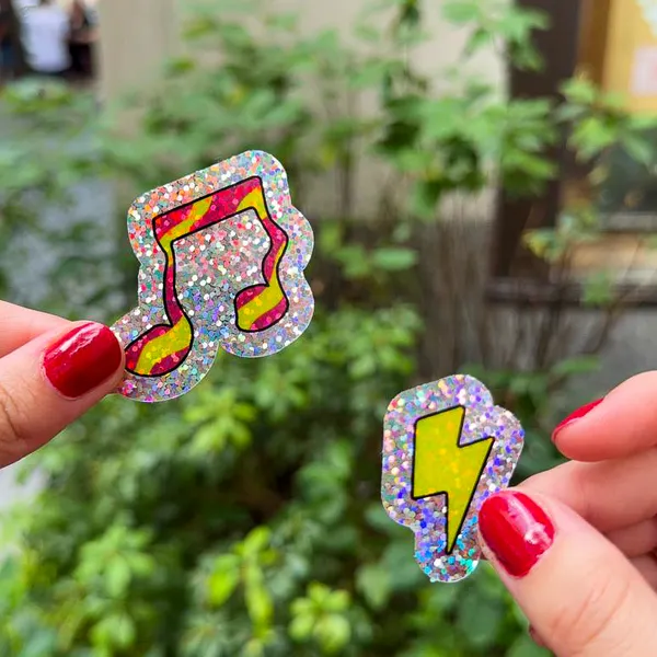 Glitter Stickers 5