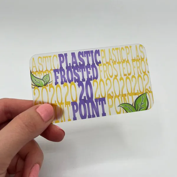 Plastic Business Cards 3