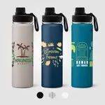 24 oz Stainless Steel Double Wall Water Bottle 1