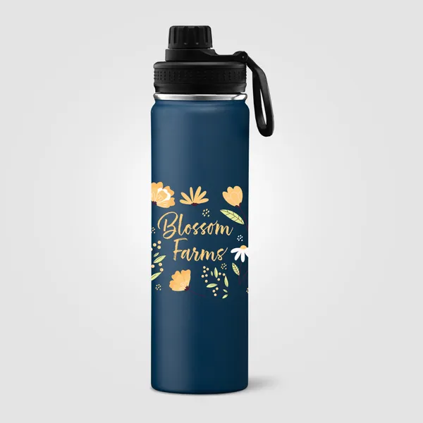 24 oz Stainless Steel Double Wall Water Bottle 2
