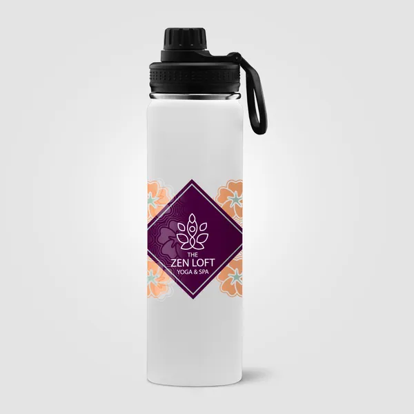 24 oz Stainless Steel Double Wall Water Bottle 6