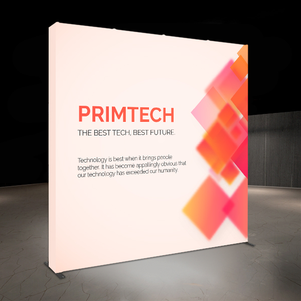 10 x 10 ft Straight Velcro Pop Up Display