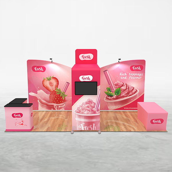 10 ft x 20 ft Custom Booth Q