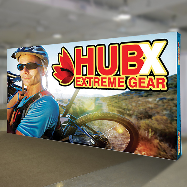 15 ft Straight Velcro Pop Up Display