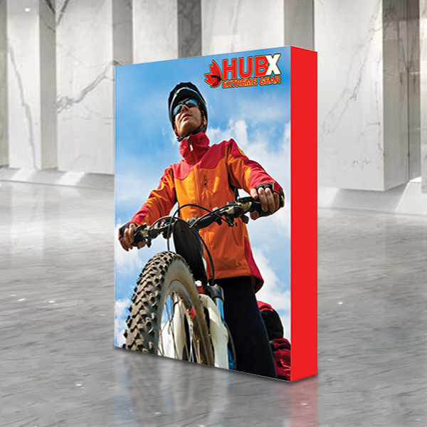 5 ft Straight Velcro Pop Up Display