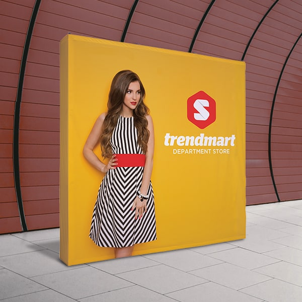 8 Ft. Straight Velcro Pop Up Displays