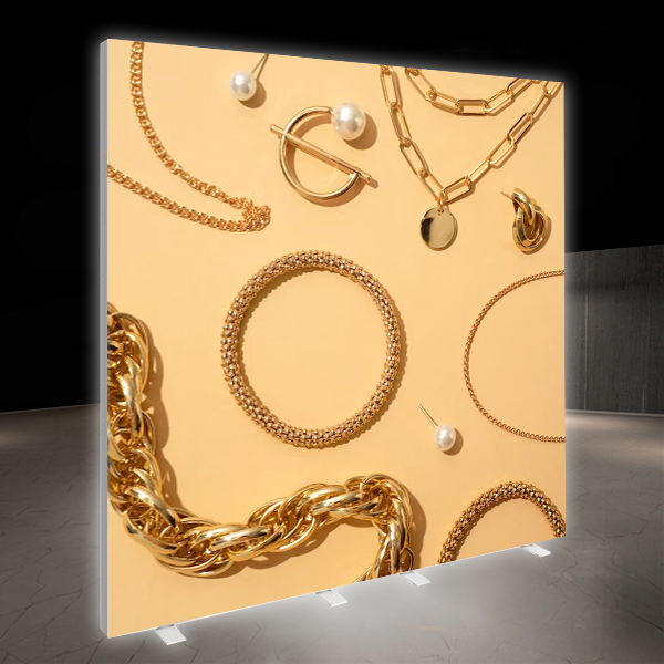 8 ft x 8 ft Vector Frame Backlit Display