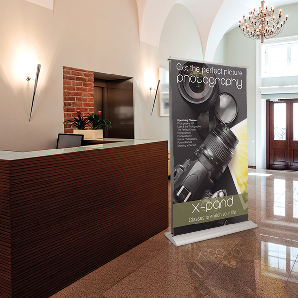 Double Sided Retractable Banner Stands