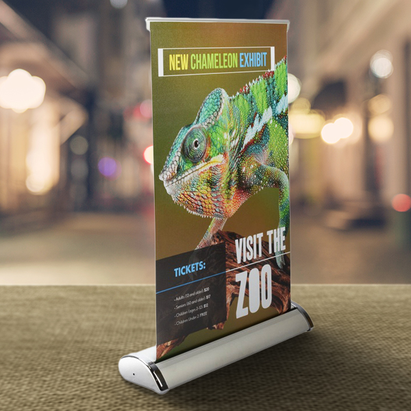 Tabletop Retractable Banner Stands
