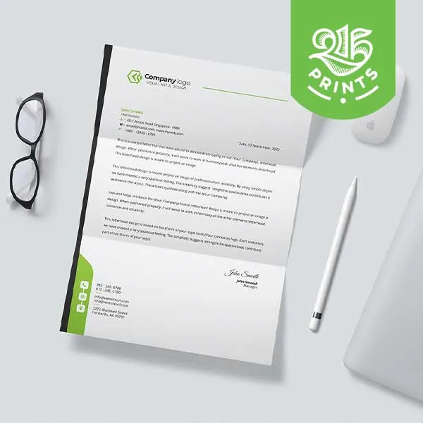 1 and 2 Color Letterhead 1-and-2-color-letterhead