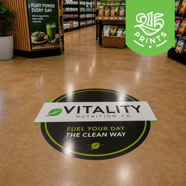 Aluminum Floor Graphics
