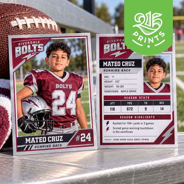 Personalized Sports Cards