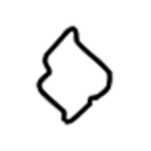 Kiss Cut Into 1 Simple Shape