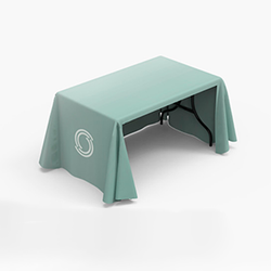 3 Sided Table Throw (open back)