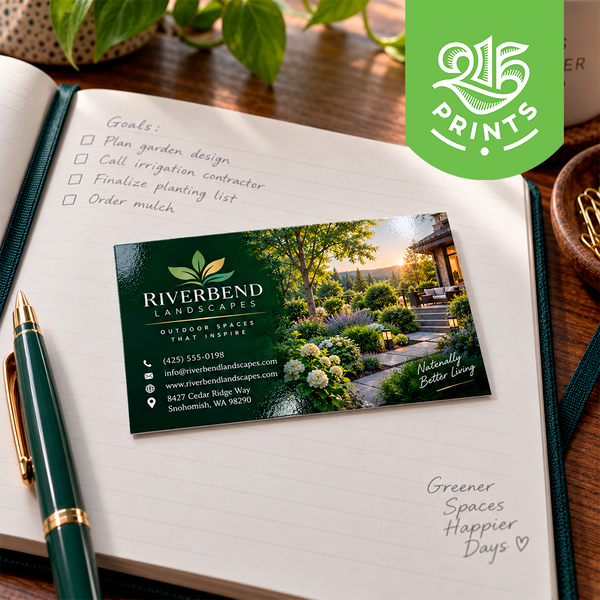 14pt Business Cards